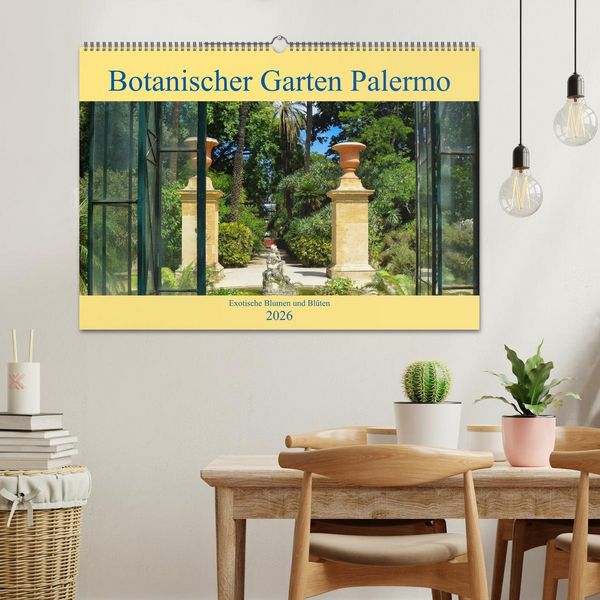 Produktbild: Botanischer Garten Palermo (Wandkalender 2026 DIN A2 quer), CALVENDO Monatskalender