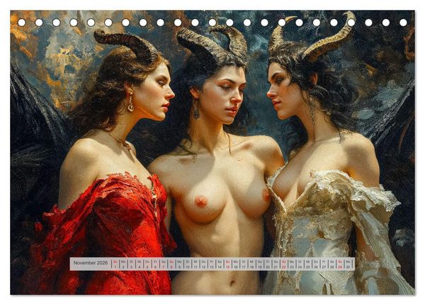 Produktbild: World of Art Work (Tischkalender 2026 DIN A5 quer), CALVENDO Monatskalender