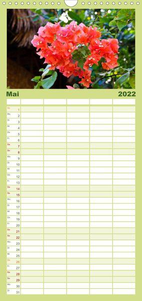 Produktbild: Familienplaner Malapascua Island Philippinen (Wandkalender 2022 , 21 cm x 45 cm, hoch)