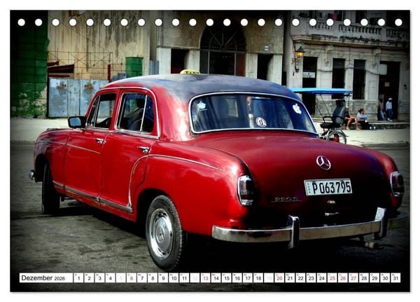 Produktbild: Auto-Legenden - Mercedes 180 (Tischkalender 2026 DIN A5 quer), CALVENDO Monatskalender
