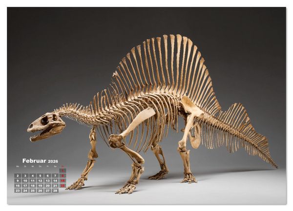 Produktbild: Knochen der Giganten - Dinosaurier im Portr&auml;t (Wandkalender 2026 DIN A2 quer), CALVENDO Monatskalender