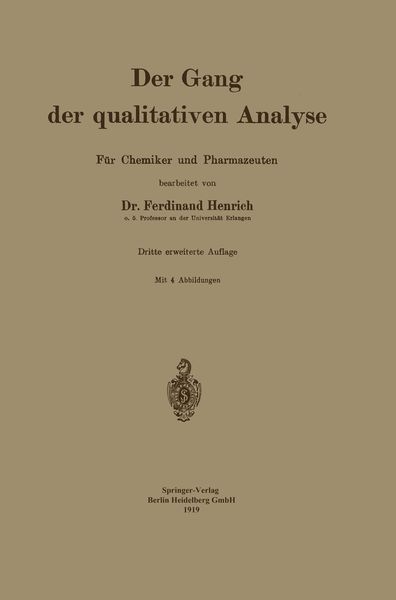 Produktbild: Der Gang der qualitativen Analyse