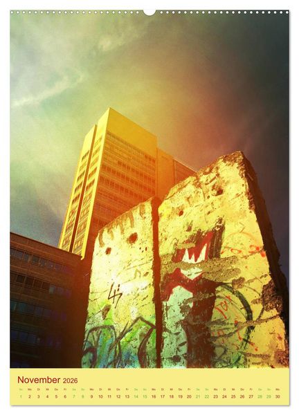 Produktbild: BERLIN ultracool (Wandkalender 2026 DIN A2 hoch), CALVENDO Monatskalender