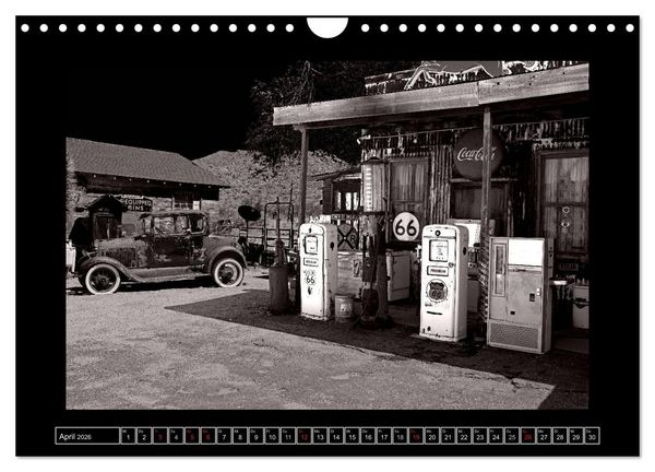 Produktbild: USA - 4000 Meilen S&uuml;dwest Hommage an die gro&szlig;en SW-Fotografen Amerikas (Wandkalender 2026 DIN A4 quer), CALVENDO Monatskalender