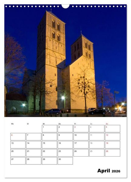 Produktbild: M&uuml;nster entdecken (Wandkalender 2026 DIN A3 hoch), CALVENDO Monatskalender