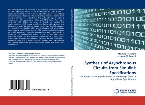 Produktbild: Synthesis of Asynchronous Circuits from Simulink Specifications