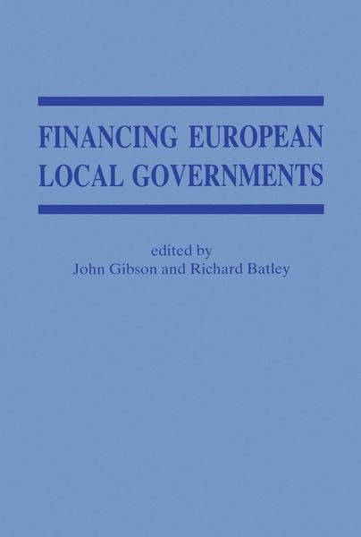 Produktbild: Financing European Local Government