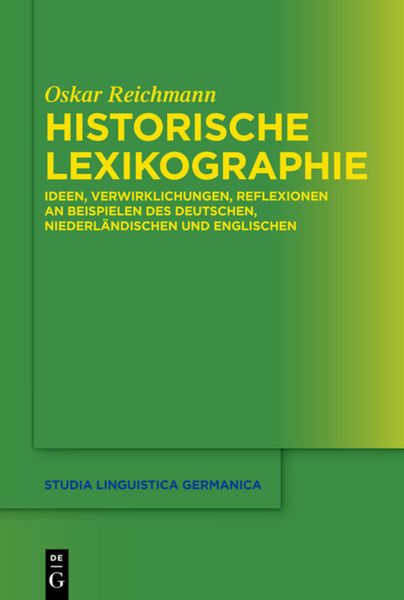 Produktbild: Historische Lexikographie