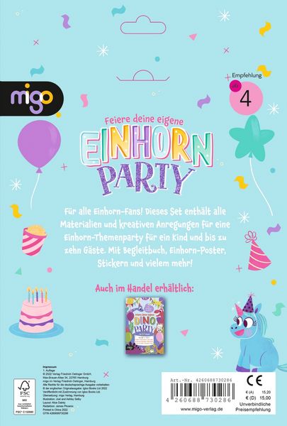 Produktbild: Feiere deine eigene Einhorn-Party
