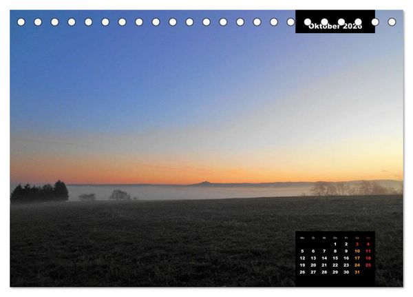 Produktbild: Odenwald Emotionen (Tischkalender 2026 DIN A5 quer), CALVENDO Monatskalender