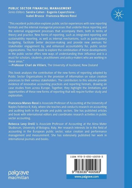 Produktbild: New Trends in Public Sector Reporting