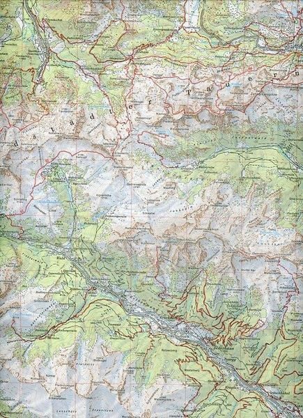 Produktbild: DAV Alpenvereinskarte 45/2 Niedere Tauern 2. 1 : 50 000 Wegmarkierung