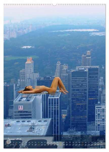 Produktbild: Big Apple Akt (hochwertiger Premium Wandkalender 2026 DIN A2 hoch), Kunstdruck in Hochglanz