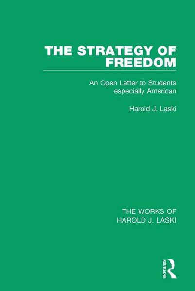Produktbild: The Strategy of Freedom (Works of Harold J. Laski)