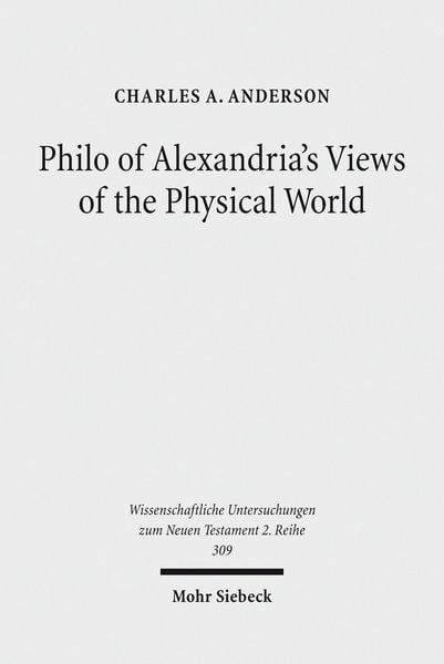 Produktbild: Philo of Alexandria's Views of the Physical World