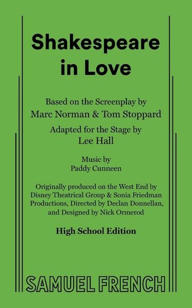 Produktbild: Shakespeare in Love (High School Edition)
