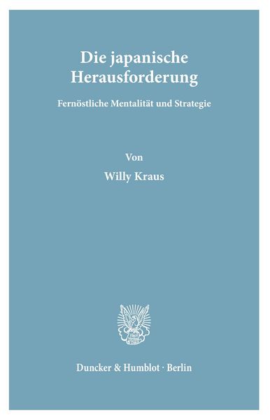Produktbild: Die japanische Herausforderung.