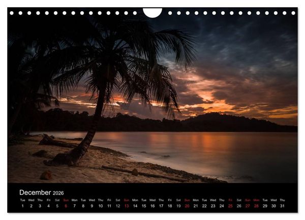 Produktbild: Costa Rica Colours and Light (Wall Calendar 2026 DIN A4 landscape), CALVENDO 12 Month Wall Calendar