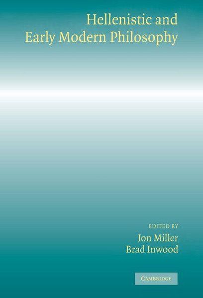 Produktbild: Hellenistic and Early Modern Philosophy