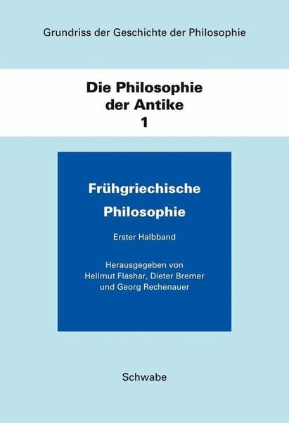 Produktbild: Fr&uuml;hgriechische Philosophie