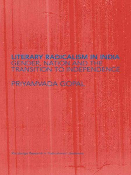 Produktbild: Literary Radicalism in India