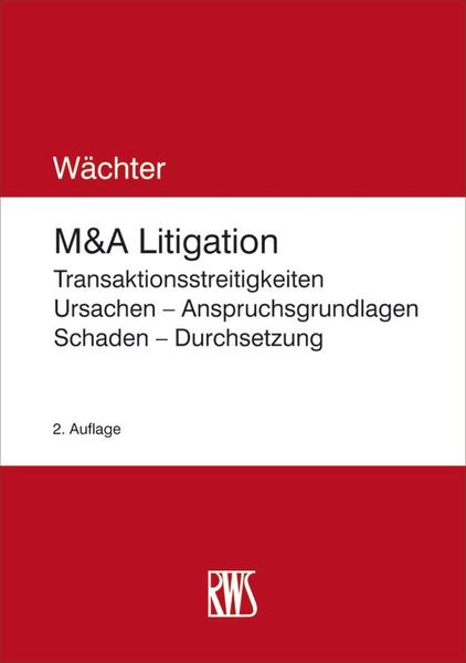 Produktbild: M&A-Litigation