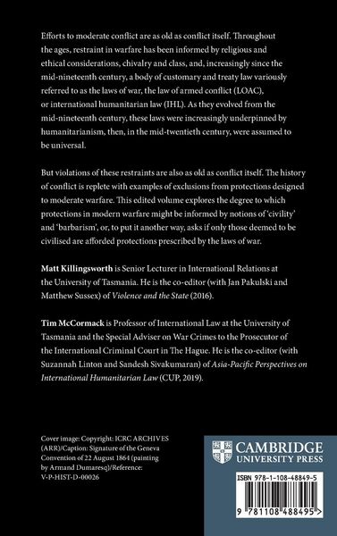 Produktbild: Civility, Barbarism and the Evolution of International Humanitarian Law