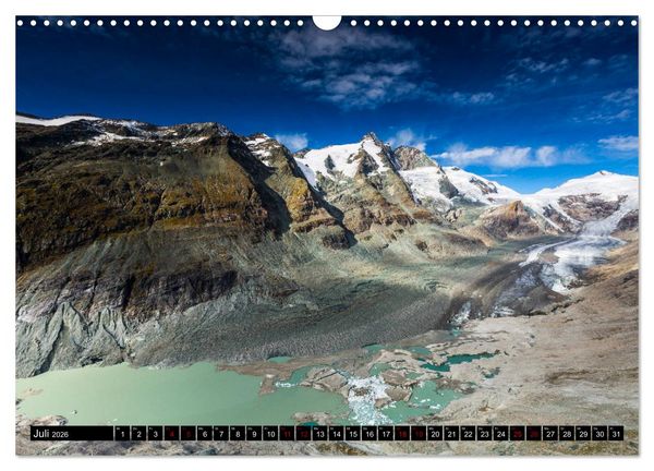 Produktbild: Am Gro&szlig;glockner. Berge, Stra&szlig;e, Natur (Wandkalender 2026 DIN A3 quer), CALVENDO Monatskalender