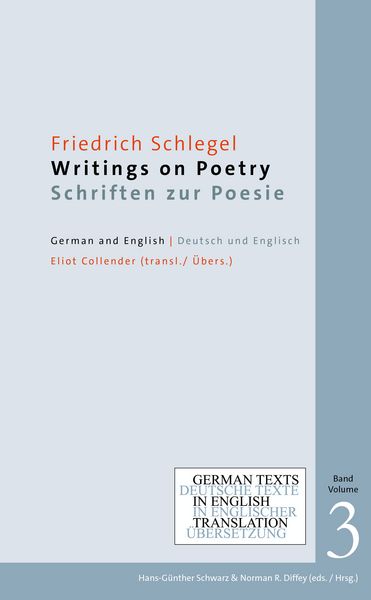 Produktbild: Writings on Poetry / Schriften zur Poesie