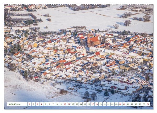 Produktbild: Der Fl&auml;ming aus der Vogelperspektive (Wandkalender 2026 DIN A2 quer), CALVENDO Monatskalender