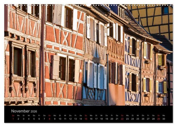 Produktbild: E L S A S S Impressionen (Wandkalender 2026 DIN A2 quer), CALVENDO Monatskalender