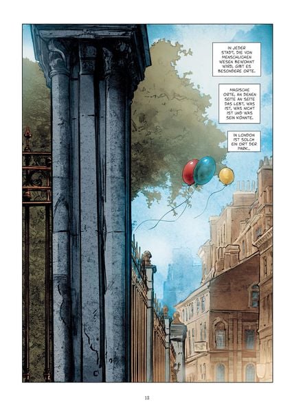 Produktbild: Peter Pan in Kensington Gardens (Graphic Novel)