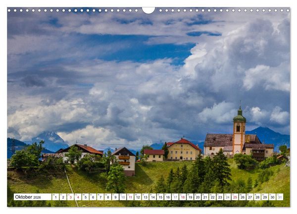 Produktbild: Reise nach Tirol - Die kleinen D&ouml;rfer bei Innsbruck (Wandkalender 2026 DIN A3 quer), CALVENDO Monatskalender