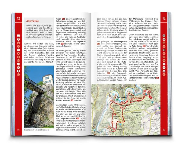 Produktbild: KOMPASS Wanderf&uuml;hrer Schw&auml;bische Alb, 75 Touren