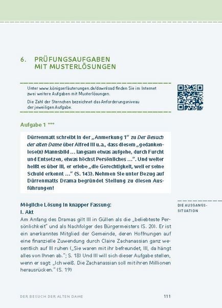 Produktbild: Der Besuch der alten Dame von Friedrich D&uuml;rrenmatt