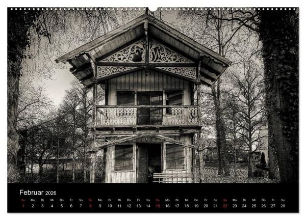 Produktbild: Lost Places Geisterh&auml;user (hochwertiger Premium Wandkalender 2026 DIN A2 quer), Kunstdruck in Hochglanz