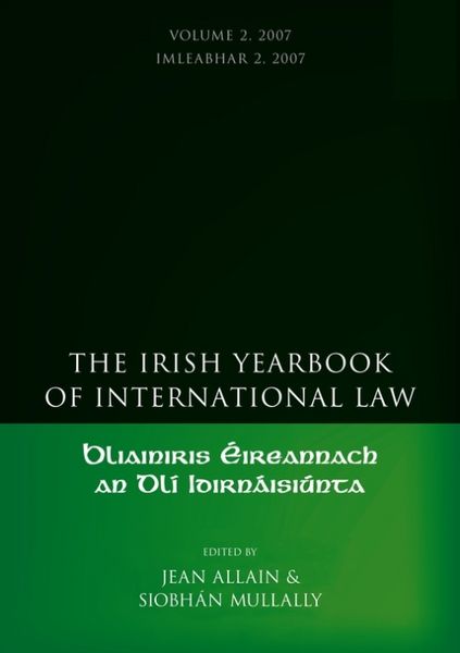 Produktbild: The Irish Yearbook of International Law: Volume 2, 2007