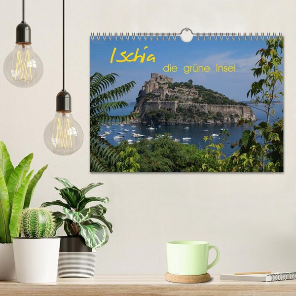 Produktbild: Ischia, die gr&uuml;ne Insel (Wandkalender 2026 DIN A4 quer), CALVENDO Monatskalender