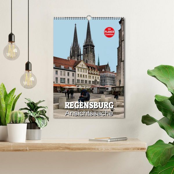 Produktbild: Regensburg - Ansichtssache (Wandkalender 2026 DIN A3 hoch), CALVENDO Monatskalender