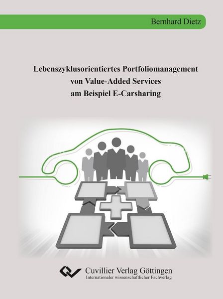 Produktbild: Lebenszyklusorientiertes Portfoliomanagement von Value-Added Services am Beispiel E-Carsharing