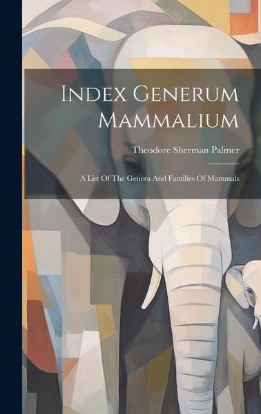 Produktbild: Index Generum Mammalium