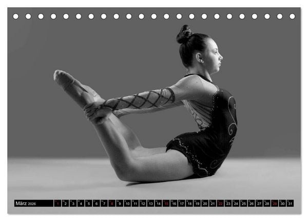 Produktbild: Rhythmisch Sportgymnastik - Alyssa (Tischkalender 2026 DIN A5 quer), CALVENDO Monatskalender