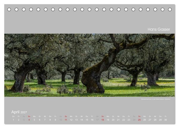 Produktbild: GROSSARTIGE LANDSCHAFTEN 2027 (Tischkalender 2027 DIN A5 quer), CALVENDO Monatskalender