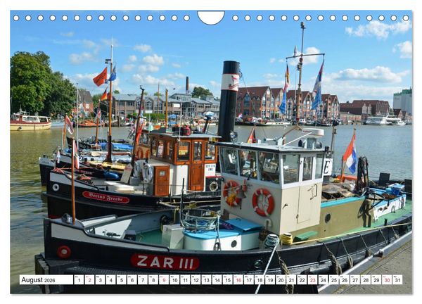 Produktbild: Leer - Perle Ostfrieslands (Wandkalender 2026 DIN A4 quer), CALVENDO Monatskalender