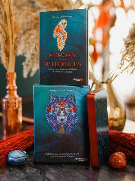 Produktbild: Echoes of the Wild Souls - Krafttiere aus den slawischen W&auml;ldern und nordischen Weiten (Orakelkarten - Krafttierkarten)