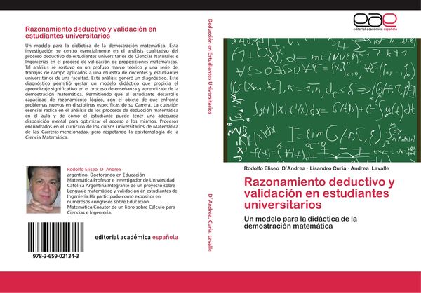 Produktbild: Razonamiento deductivo y validaci&oacute;n en estudiantes universitarios