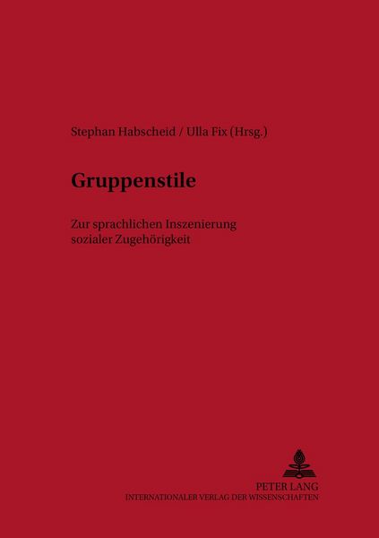 Produktbild: Gruppenstile