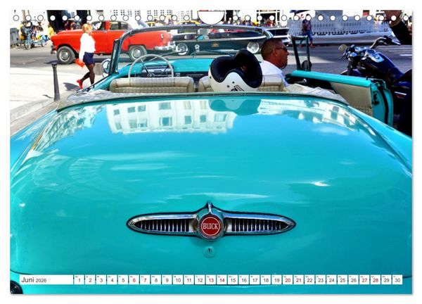 Produktbild: Traum in T&uuml;rkis - Buick Super 50 (Wandkalender 2026 DIN A4 quer), CALVENDO Monatskalender