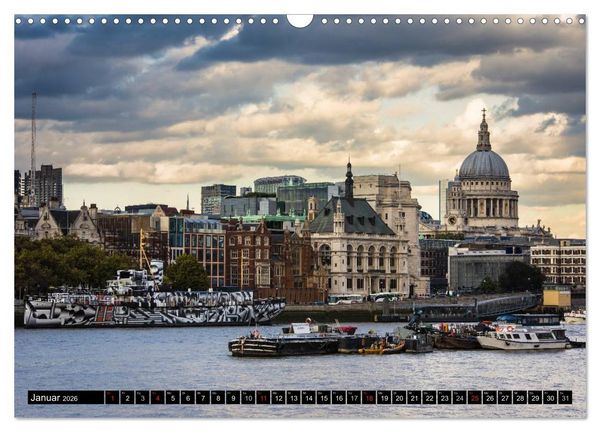Produktbild: Wundervolles London (Wandkalender 2026 DIN A3 quer), CALVENDO Monatskalender