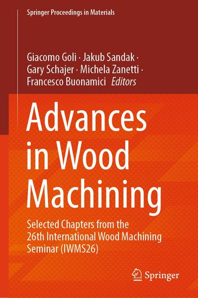 Produktbild: Advances in Wood Machining